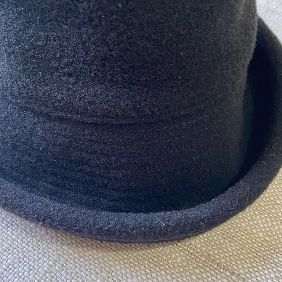 Eddie Bauer Mens Wool Blend Black Roll Rim Casual Hat - Picture 6 of 13